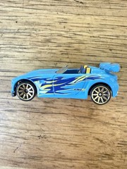 Tantrum Hot Wheels 2010 Hot Tunerz Series Light Blue 10 1:64