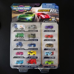 Micro Machines Super 15 Garbage Truck Dump Truck Ambulance Paso Fino Police Car