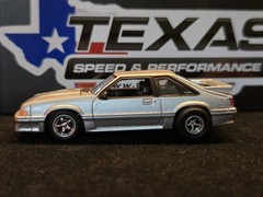 3rd Gen 91 Ford Mustang GT 5.0L V8 Fox Body 1/64 – CUSTOM PRO STREET WHEELS
