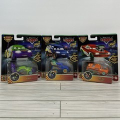 2026 Disney Pixar Cars Race To Celebrate Light Up Wingo DJ Snot Rod Lot of 3