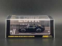 Inno64 LB Works Nissan 2000 GT-R KPGC110 Kenmeri Black 1/64