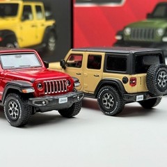 Smallcar 1:64 Jeep Wrangler SUV Diecast Metal Chassis Rubber Tires In Stock