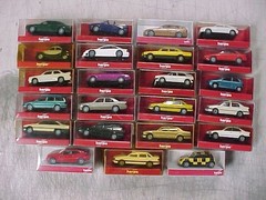 1/87 HO Scale vehicle lot of 23 Herpa Cars – LOT ( 9 )