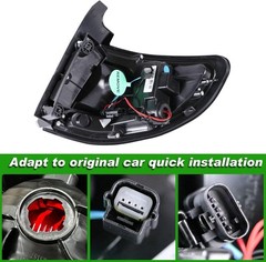 Tail Lights Compatible with GMC Acadia 2013-2016 Acadia Limited 2017-Left Side