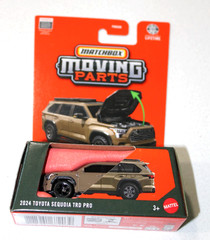 2024 Toyota Sequoia TRD PRO 2026 Matchbox Moving Parts with Opening Hood