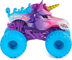 1:64 Scale Official Sparkle Smash Monster Truck with Collector Poster Included