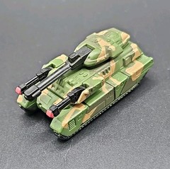 MICRO MACHINES Tank Anti-Aircraft 1994 Green Camo ( T29) Rare – Fast Shipping