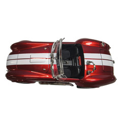 1:24 Ford Shelby Cobra 427 S/C Diecast-Light Sound Vintage Charm for Collectors