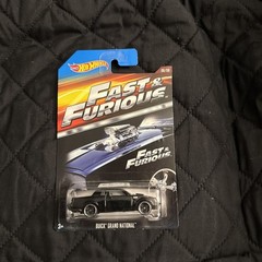 2015 Hot Wheels Fast & Furious Buick Grand National Black Carded 6/8
