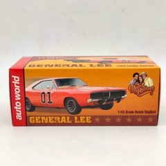 Auto World 1/43 1969 Chargr RT style General Lee Red AWRSS1151 Limited Edition