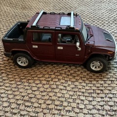 Maisto Hummer H2 SUT Concept 1/27 Car Truck No Box Preowned Model Burgundy