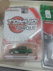 New. GreenLight GREEN MACHINE 1970 Datsun 510 Tokyo Torque Series 6 RARE CHASE