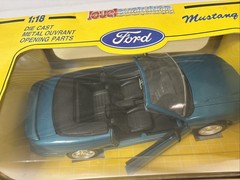Ford Mustang GT 1994 V8 Convert Green 1:18 Jouef Evolution Rare Diecast Car Read