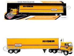 1970 GMC ASTRO 95 W/TRAILER “RYDER TRUCK RENTAL” 1/43 BY ICONIC REPLICAS 43-0662