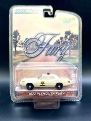 Greenlight Dukes of Hazzard 1977 Plymouth Fury Roscos Sheriff Car D2