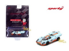 1/64 Sparky Porsche 917 K No.20 24H Le Mans 1970 B. Redman Gulf Oil Livery Y144