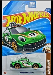 12, yes a dozen. Hot Wheels Porsche 911 Rallye – Green- Safari 1:64 Diecast NIB