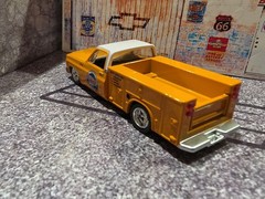 M2 Machines 1975 GMC Sierra Grande 15 Holley Yellow 1:64 Diecast Truck