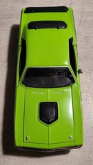 Testors Diecast 1971 Plymouth Hemi ‘Cuda 1:24 scale assembled model.