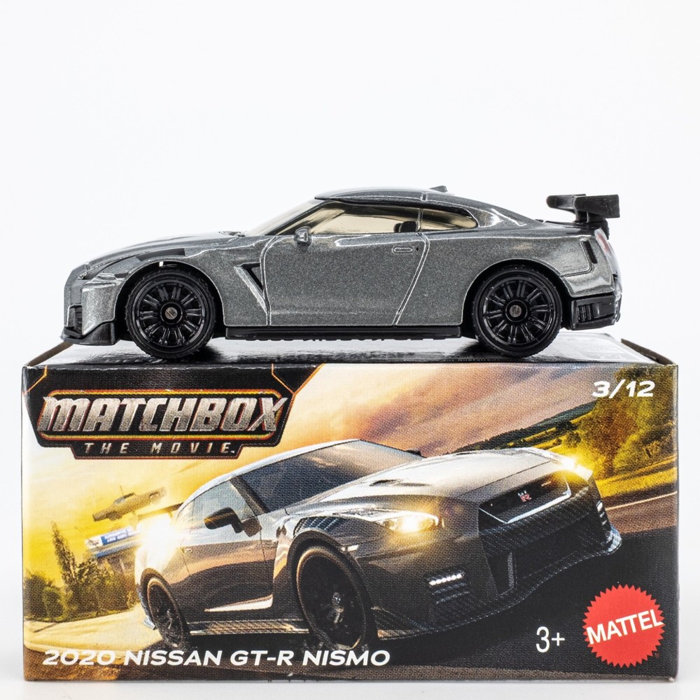 2026 Matchbox The Movie Power Grabs #3 2020 Nissan GT-R Nismo GUN METALLIC | FSB