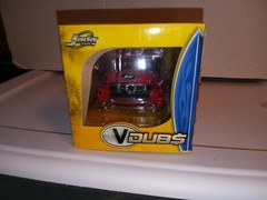 Jada Toys V Dub$ 1959 Volkswagen Red Karmann Ghia 2006 1:24 Scale Sealed