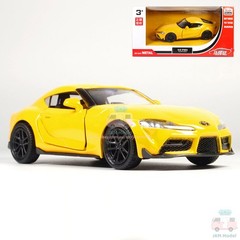 1/36 Toyota Supra Hot Hatch Model Car Diecast Toy Vehicle Collection Gift Yellow