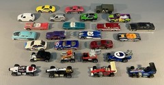 Large Lot of 26 Various Loose Hot Wheels Premiums, Hot Rods, Racing, + Many More