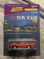 Johnny Lightning 1:64 Pontiac GTO Pro Street Toy Fair 1998 Hong Kong G Card