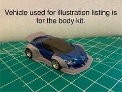 1/64 Scale Body Kit For Hotwheels Ferrari SF90 Stradale Diecast Custom Build