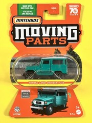 Matchbox Moving Parts 8/54 – Toyota Land Cruiser FJ40 70 Years FWD28 HLF93-4B10