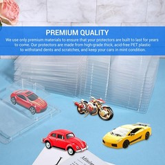 1-30Pack Short Card Clear Protector for Hot Wheels