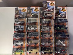 Matchbox Jurassic World Dominion Lot of 21 Unique – 1:64 Scale Diecast Trucks