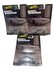 2024 HOT WHEELS Fast & Furious – 1987 Chevy Caprice (Grey – Premium) Lot Of 3
