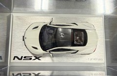 RARE – Honda Acura NSX 1:43 Display Model 130R White Special Edition Color