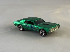 Hot Wheels 1968 Mercury Cougar 2005 Classics Green RL5SPs