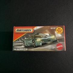 2026 Matchbox MB MBX Power Grab 1997 McLaren F1 GT green new casting