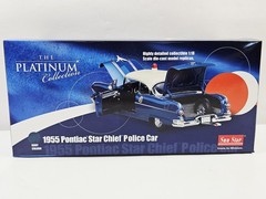 Sun Star The Platinum Collection 1955 Pontiac Star Chief Police 1:18 Diecast Car