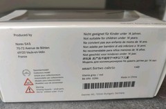 Norev Smart Fortwo Cabrio titania grey/red 1:43