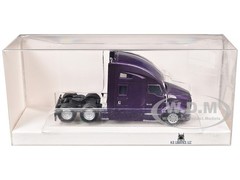 KENWORTH T680 SLEEPER CAB PURPLE 1/87 (HO) MODEL BY HO LOGISTICS HL-68003