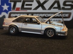 3rd Gen 91 Ford Mustang GT 5.0L V8 Fox Body 1/64 – CUSTOM PRO STREET WHEELS