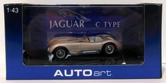 Autoart Models 1/43 Scale Diecast 53503 – Jaguar C Type – Bronze