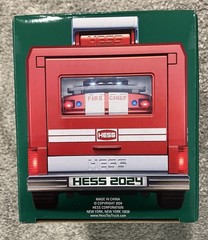 2024 HESS Toy Fire Truck 60TH Anniversary With Car & Motorcycle – Model T0529