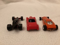 Hot Wheels ~ Golden Submarine Chase Nice ~ Hemisfear & 32 Ford Missing Parts RR