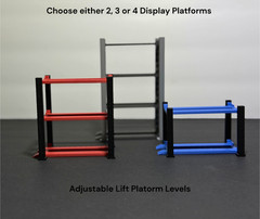 4-Post Car Lift Display for Diecast Cars 1:64 Scale
