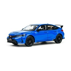 1:64 Scale Paudi Honda Civic Type-R FL5 Blue Diecast Model Car Collection