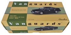 1/43 Subaru Legacy RS Turbo Series 1 Black Vanguards Diecast Scale Model VA11801