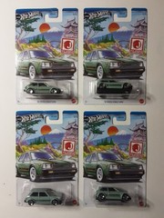 2024 Hot Wheels Silver Series J-Imports ’81 Toyota Starlet KP61 Lot Of 4
