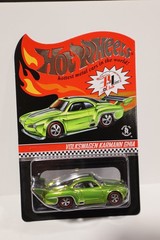 Hot Wheels Red Line Club 1:64 1967 Volkswagen Karmann Ghia Green Diecast LE