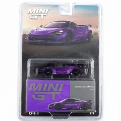 MINI GT #841 – PURPLE – McLAREN 720S LB*WORKS LIBERTY WALK