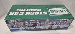 NEW 2025 Hess Holiday Stock Car Racers 2-IN-1 Set New In Box Sounds & Lights